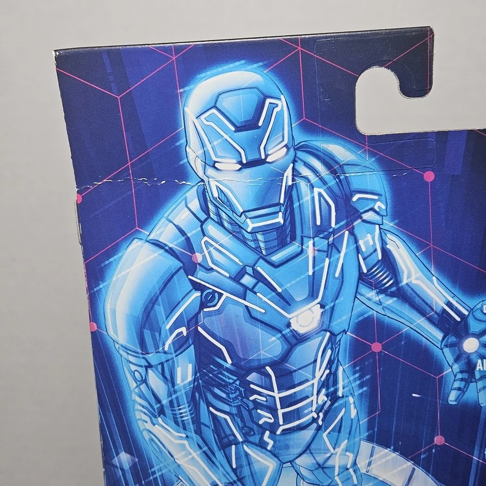 Marvel Legends Comic Hologram Iron Man 6-Inch Action Figure (Ursa Major BAF) - Picture 6 of 8